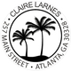 Palm Trees Round Address Labels Image 2 of 2